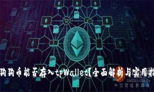 : 狗狗币能否存入tpWallet？全面解析与实用指南
