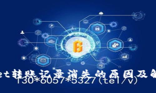 tpWallet转账记录消失的原因及解决方法