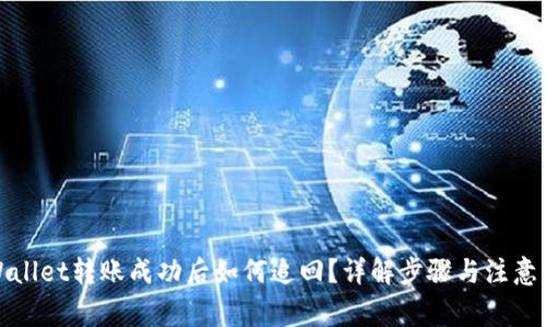 tpWallet转账成功后如何追回？详解步骤与注意事项
