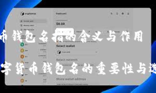 数字货币钱包名指的含义与作用

## 数字货币钱包名的重要性与选择指南