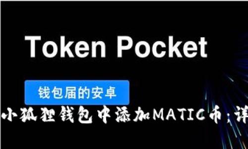 如何在小狐狸钱包中添加MATIC币：详细指南