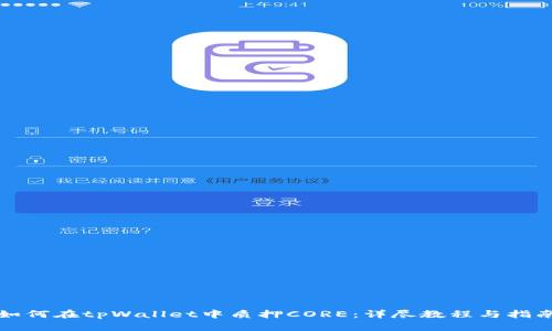 如何在tpWallet中质押CORE：详尽教程与指南