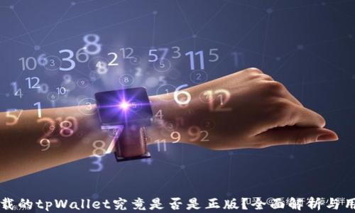 
谷歌下载的tpWallet究竟是否是正版？全面解析与用户指南