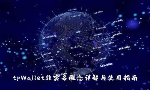 tpWallet非实名概念详解与使用指南
