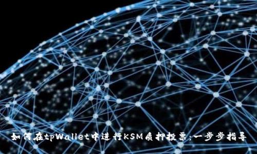 如何在tpWallet中进行KSM质押投票：一步步指导