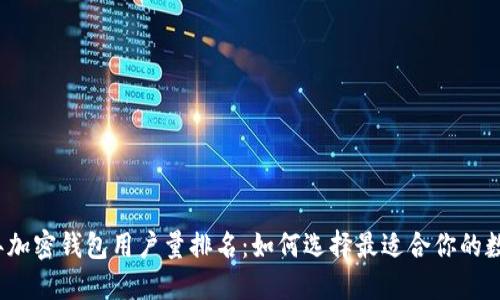 2023年加密钱包用户量排名：如何选择最适合你的数字钱包