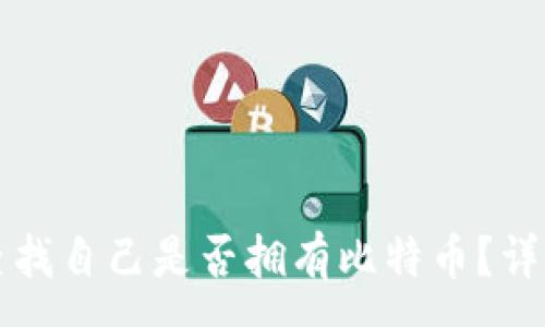 :  
如何查找自己是否拥有比特币？详细指南
