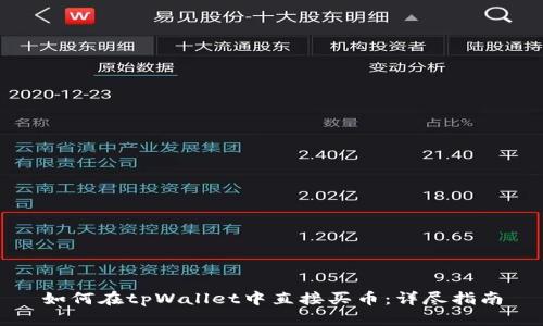 如何在tpWallet中直接买币：详尽指南