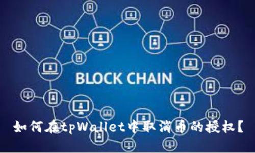 如何在tpWallet中取消币的授权？